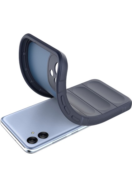 A04E Için 4G/F04 4G/M04 4g Yumuşak Sağlam Arka Kapak Anti-Çizgiye Damızlı Telefon Koruyucu Case Case-Dark Mavi (Yurt Dışından) fiyatları