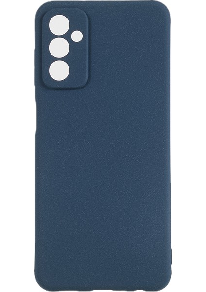 Samsung Galaxy M13 Için 4G/F13 4g Tpu Telefon Kılıfı Çift Taraflı Mat Telefon Kapağı Çizelge Karşıtı Kabuk Navy Mavi (Yurt Dışından)
