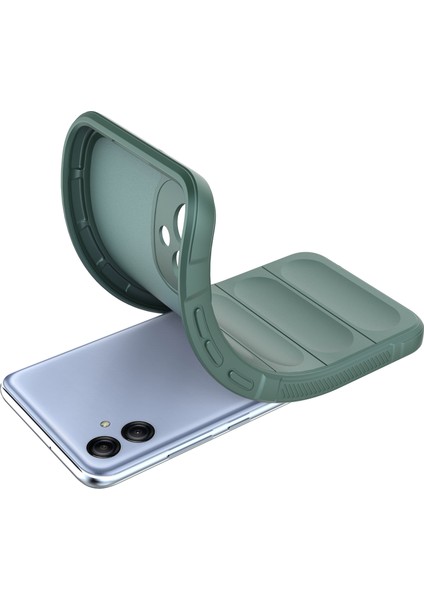 Samsung Galaxy A04E Için 4G/F04 4G/M04 4g Yumuşak Sağlam Arka Kapak Anti-Çizgiye Damalı Damla Koruyucu Telefon Koruyucu Vaka Yeşilliği (Yurt Dışından) fiyatları