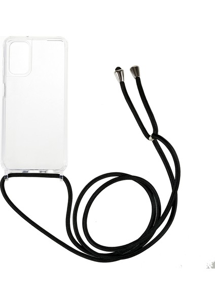 Samsung Galaxy A04S 4g Için (164.7 x 76.7 x 9.1 mm Telefon Kılıfı Açık Akrilik+Tpu Tampon Koruyucu Kapak, Kirap-Black (Yurt Dışından)