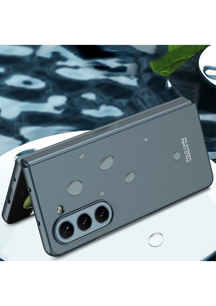 Samsung Galaxy Z Fold5 5g Anti-Scratch Ince Telefon Kapak-Grey Için Gkk Sert Pc Telefon Kılıfı (Yurt Dışından)