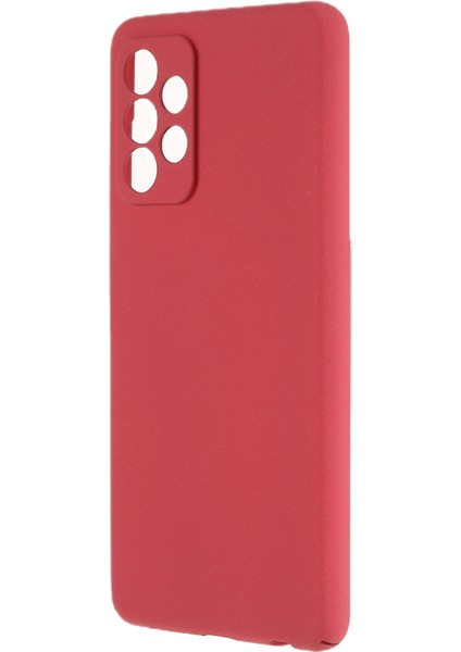 Samsung Galaxy A52 4G/5G/A52S 5g Sert Pc Mat Telefon Kılıfı Anti-Çizgi Anti Cep Telefonu Kapak Kırmızısı (Yurt Dışından) fiyatları