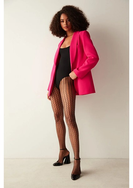 Brita File Siyah Külotlu Çorap