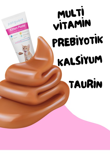 Kitten Paste 100G Yavru &anne Kedi Multivitamin Malt Macun