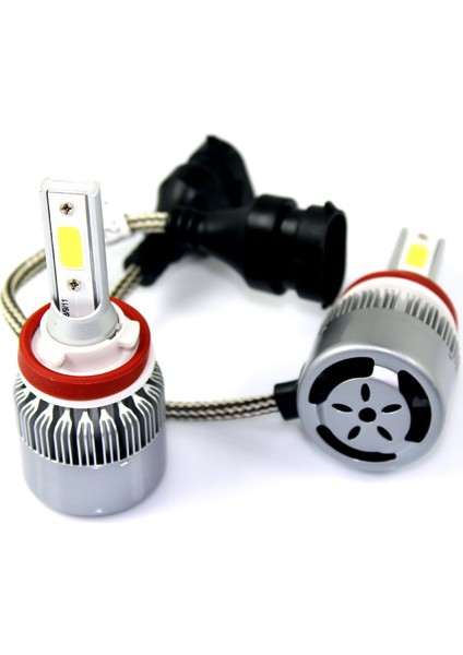 Suzuki Swift 2009 Beyaz LED Xenon Sis Farı Seti