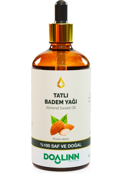 Tatlı Badem Yağı (Prunus Dulcis) 100 ml
