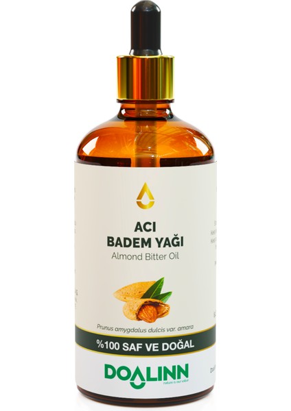 Acı Badem Yağı (Prunus Amygdalus Dulcis Var. Amara) 100 Ml.