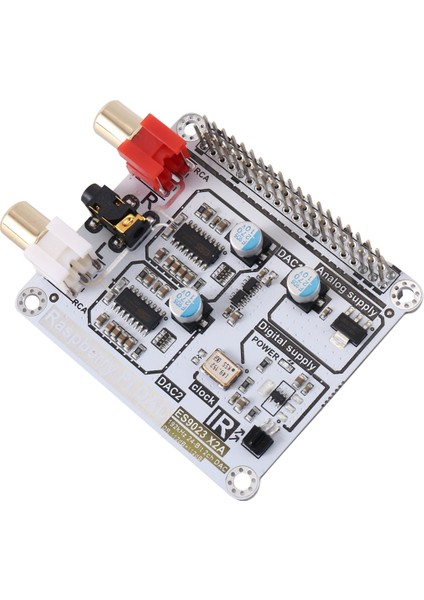 Silhouette Dac 4b+ Hıfı Çift Kod Çözme Dac I2S Için Yeni Volumio Modu (Yurt Dışından)