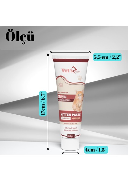 Kitten Paste Yavru Kediler için Gelişim Destekleyici Pasta 100g