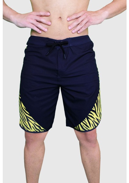 Leo Yellow Surf Boardshort