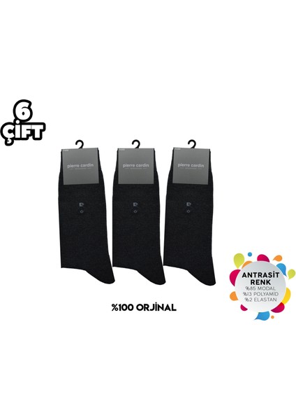 934-ANTRASIT Erkek Modal Çorap 6'lı fiyatları
