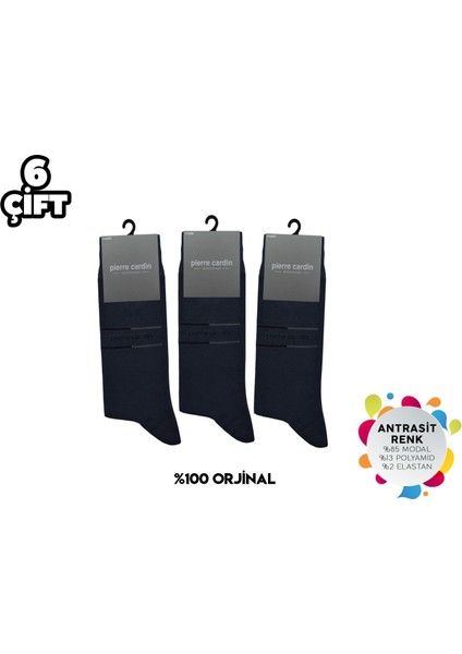 933-ANTRASIT Erkek Modal Çorap 6'lı fiyatları