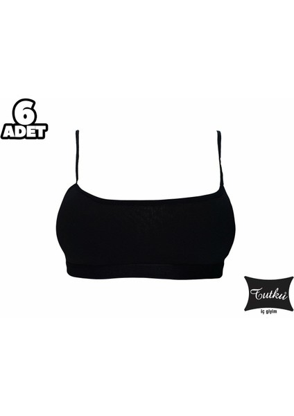 0847 Kız Çocuk Pedli Alıştırma Sütyen 6'lı fırsatları