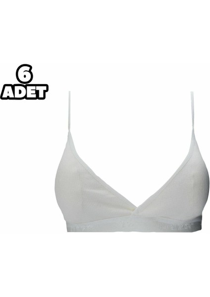 433 Pedli Kız Çocuk Bustiyer 6'lı