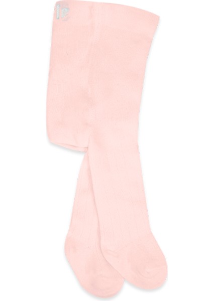 Bistyle Basic Penye Tekli Külotlu Çorap BS1000 Pembe