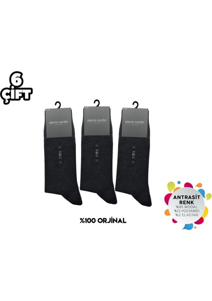 936-ANTRASIT Erkek Modal Çorap 6'lı fiyatları