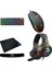 KB-120 Snopy Gametıme Aydınlatmalı Klavye Mouse Kulaklık Logitech Klavye + Pad Mouse Pad Set 1