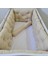 Babynest Dünyası 60X120 Çift Yönlü Beşik 4 Kenar Koruma (Yılan Yastık Hediyeli) 3