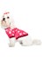 Pembe Pati Desenli Köpek Tişört 1