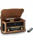 Classic Phono TCD-2571 Retro Pikap Bluetooth USB Dab+/Fm Radyo CD Kaset Ahşap Plak Çalar 2