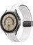 Samsung Galaxy Watch 6 Classic 43MM / 47MM Uyumlu Kordon Magnetic Klipsli Premium Kayış 2