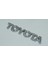 Toyota Bagaj 3m 3D Krom Abs Logo Amblem 4