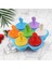Silikon Popsicle Kalıbı, Buz Yapıcı, Ev Yapımı Saklama Kabı, Kendin Yap Dondurma (Mavi) (Yurt Dışından) 2