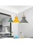 Avize Modern Minimalist Yemek Odası Koridor Işığı Ferforje Başucu Makaron Avize (Yeşil) (Yurt Dışından) 4