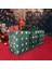 Parti Aksesuarları Kostüm Sahne Kolye Yeşil Noel Baba Kafası Için Noel Ağacı Saklama Çantası (Yurt Dışından) 2