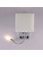 Modern LED Duvar Lambası Başucu Yatak Odası Aplik Aplik Anahtarı ile USB Iç Başlık Ev Otel Duvar Işıkları (Ampul Olmadan) (Yurt Dışından) 4