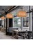 Aydınlatma Rattan Lamba El Yapımı Bambu Avize Retro Cafe Bar Salonu Bahçe Restoran Yatak Odası Için (Yurt Dışından) 4