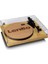 LBT-335 Ba Bluetoothlu Bambu Gövdeli Ortofon 2m Kırmızı Kartuşlu Pikap Plak Çalar 3