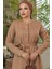 Düğmeli Camel Tesettür Tunik 658C 3