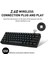 YK600 Mekanik Klavye 61 Tuşlu Rgb Arka Işık 2.4g+ Kablolu Çift Modlu %60 Kompakt Mekanik Klavye (Rusça Versiyon) (Yurt Dışından) 5