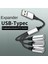 Usb'den USB 2.0'a Üçlü USB Bağlantı Noktası Hub Otg Adaptör Kablosu Hab Veri Şarj Dönüştürücü USB Uzatma Ayırıcı, USB A'dan 4'e USB (Yurt Dışından) 2