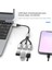 Usb'den USB 2.0'a Üçlü USB Bağlantı Noktası Hub Otg Adaptör Kablosu Hab Veri Şarj Dönüştürücü USB Uzatma Ayırıcı, USB A'dan 4'e USB (Yurt Dışından) 3