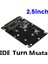 Msata - 2,5 Inç 44PIN Ide HDD SSD Adaptörü Msata - Pata Dönüştürücü Adaptör Kartı ile Kılıf (Yurt Dışından) 4
