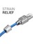 RJ45 Ağ Konektörü Paketi -4 CAT6A Rj-45 Ağ Konektörü Seti -Korumalı Cat 6A Ethernet Kablosu Gerilim Giderme Fişleri (Yurt Dışından) 3