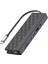 7ın1 USB 3.0 Dock Istasyonu USB C Hub 5 Gpbs Yüksek Hızlı 1000 Mbps Ethernet RJ45 Gigabit 4 K Otg Adaptör Splitter Dizüstü Bilgisayar Için (Yurt Dışından) 1