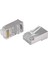 Korumalı RJ45 Konektörü CAT5E Cat6 Sıkma Ethernet Konektörü Stp 8P8C Modüler Kristal Kafa Fişleri 100 Adet (Yurt Dışından) 1