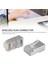 Korumalı RJ45 Konektörü CAT5E Cat6 Sıkma Ethernet Konektörü Stp 8P8C Modüler Kristal Kafa Fişleri 100 Adet (Yurt Dışından) 2