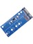 Ngff M.2 Adaptörü M2 - Sata 3 Adaptörü M.2 - Sata Adaptörü SSD M2 - Sata Genişletme Kartı B Anahtar Desteği 30/42/60/80MM Mavi (Yurt Dışından) 3