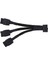 3X8PIN Pcı-E - 16PIN(12+4) Pcı-E 5.0 12VHPWR Konektörü 90 Derece Dirsek Kablosu Gpu RTX4090 RTX4080 Serisi P8X3 To 16PIN-A (Yurt Dışından) 3