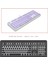 Puding Klavye Şapka Kutusu Mekanik Klavye Çift Cidarlı Süt Şeffaf Klavye Tuş Pbt Özelleştirilmiş Krem Jöle (Beyaz) (Yurt Dışından) 4