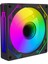 Oyun Kabini Rgb Kasa Fanı 120MM 3D Sonsuz Ayna Sessiz Fan Ileri Üfleme Argb+Pwm 2'si 1 Arada (Yurt Dışından) 1