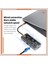10'u 1 Arada USB C Hub Adaptörü, Çift Monitör Için USB C Dizüstü Bilgisayar Yerleştirme Istasyonları, Usb3.0 2.0 Bağlantı Noktaları, 100W Pd Şarjı, RJ45, Ses (Yurt Dışından) 3