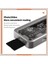10'u 1 Arada USB C Hub Adaptörü, Çift Monitör Için USB C Dizüstü Bilgisayar Yerleştirme Istasyonları, Usb3.0 2.0 Bağlantı Noktaları, 100W Pd Şarjı, RJ45, Ses (Yurt Dışından) 4