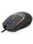 Lenovo Lecoo MS106 Kablolu RGB LED Aydınlatmalı 3200DPI 7 Tuşlu Gaming Mouse Siyah 2