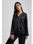 Fall in Love Regular Fit Saten Casual Pijama Üstü A9160AX23AU 6