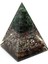 Zümrüt - Turmalin Taşından Orgonit Piramit 1